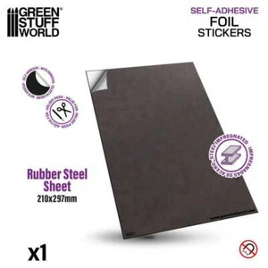 Green Stuff World 0.9mm Metal sheets for Magnets (self adhesive, 210mm x 297mm) - Picture 1 of 1