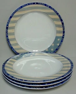 Sakura AMERICA THE BEAUTIFUL Dinner Plates SOLD IN SET OF FOUR More Items Here - Picture 1 of 3