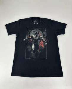 Vintage Superman DC Comics T-Shirt Jack of All Trades Black Size L - Picture 1 of 6