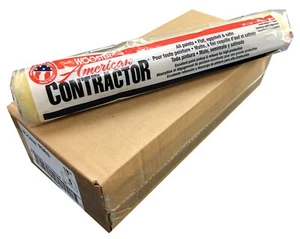 Cepillo Wooster R363 18 pulgadas American Contractor 1/2 pulgada rodillo de pintura para siesta - paquete de 6 - Imagen 1 de 1