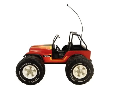 Tonka Open Wheel Jeep Dune Buggy, Red Pressed Metal, Good Condition, TNK-18 - Image 1 of 4
