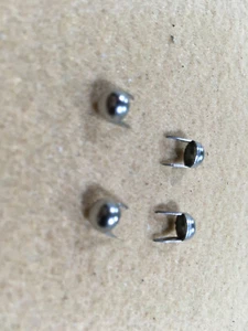 Stainless Steel Spots/Studs - Round - 1/4" - Pack of 100 (D131) - Picture 1 of 1