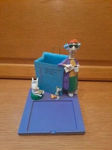 Vintage Hallmark Maxine Pencil Holder Note Pad Desk Home Office Funny Decor Gift - Picture 1 of 5