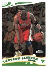 2006-07 Topps Triple Threads Relics Platinum Antawn Jamison Wizards /1