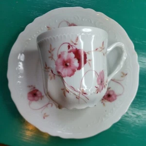 Ancienne Manufacture Royale Limoges France Tasse & Untertasse - Bild 1 von 4