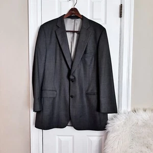 Paul Stuart Stuart III Wool Blazer Sport Coat Suit Jacket 44 L Men’s gray  - Picture 1 of 11