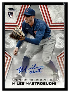 Miles Mastrobuoni RC - 2023 Topps Baseball Stars Autographs #BSAMM - Picture 1 of 2