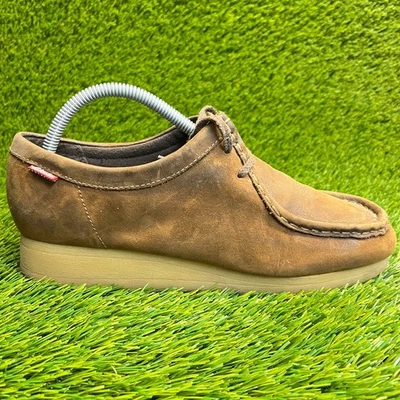 Clarks Padmora Wallabee Womens Size 9.5M Brown Classic Leather Oxford Shoes - Image 1 of 4