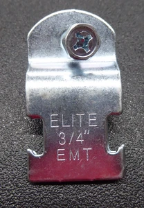 98pc 3/4" EMT Strut Clamp Elite Components EMT-0075EG New - Picture 1 of 4
