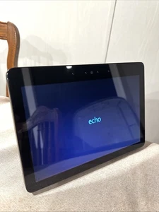 Amazon Echo Show 2. Gen Premium 10,1 Zoll HD Smart Display Alexa Anthrazit DW84JL - Bild 1 von 7