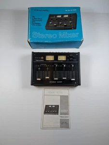 Realistic Radio Model #32-1100A Stereo Mixer For PARTS Or Repair - Picture 1 of 18