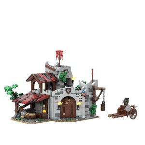 Hot Sale Medieval WOLFPACK DEN Outer Shelter Castle 1605 Pieces - Picture 1 of 4