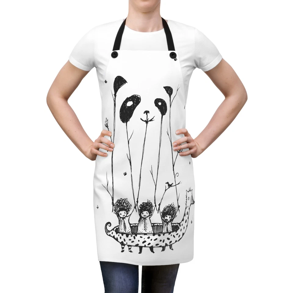 Copy of Cute Panda Apron - Fun Cooking Gift - Image 1 of 1