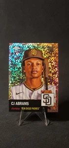 Topps Chrome Platinum 2022 - C.J. Abrams #257 rifrattore oro rosa /75 - Foto 1 di 2