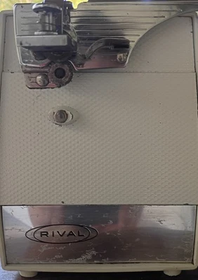 Abridor de latas de encimera Rival vintage.  Probado Funciona Excelente Modelo 753R Foto 1 de 3