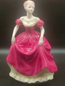 Coalport Ladies of Fashion ‘Flair’ Figurine Hand Decorated 20cm Vintage - Picture 1 of 10