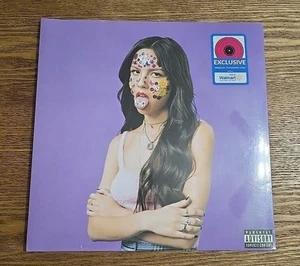 Olivia Rodrigo - SOUR Walmart Exclusive Magenta Transparent Vinyl LP New Sealed - Picture 1 of 2