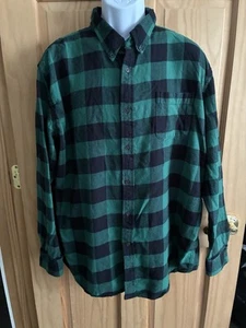 Croft & Barrow Men’s XL Plaid Flannel Long Sleeve Button Down Shirt - Picture 1 of 6