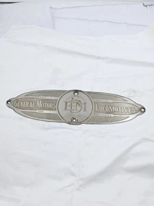 General Motors EMD Locomotive Builders Plate  Dec. 50 - Picture 1 of 7