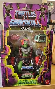 2024 Mattel MOTU x TMNT - Turtles of Grayskull Action Figure: KRANG - Picture 1 of 4