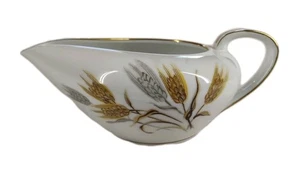 Noritake China Wheaton Creamer Pourer Gravy Boat 5414 Vintage Japan Wheat - Picture 1 of 9