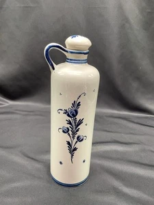 Vintage Blue Delfts Jug With Stopper - Picture 1 of 9