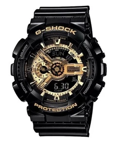 Casio G-SHOCK GA110GB-1A 51,2mm Schwarz Resin Gehäuse mit Schwarz Resin Band Herren... - Bild 1 von 8