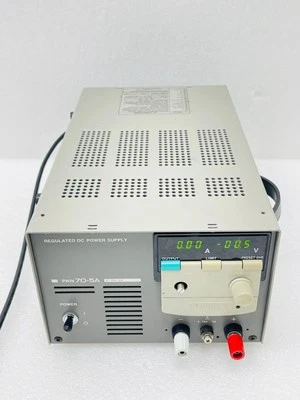 USADO - Fuente de alimentación CC regulada KIKUSUI PAN 70-5A con envío gratuito Foto 1 de 4