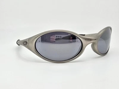 Oakley 04-307 New Eye Jacket FMJ 5.56 Frame Black Iridium Lens Sunglasses 57mm - Image 1 of 4