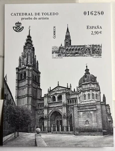 ESPAÑA - PRUEBA FILATÉLICA - 2012 -  CATEDRAL DE TOLEDO - Imagen 1 de 2