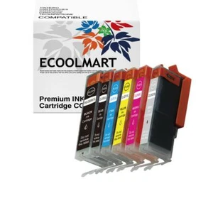 Paquete de 6 Nuevo Juego de Tintas apto para PGI-250XL CLI-251XL Pixma MG6320 MG7120 Envío Rápido - Imagen 1 de 3