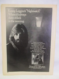 Kenny Loggins Nightwatch / Rick James Come Get It Double 1978 Vintage Print Ad - Picture 1 of 2