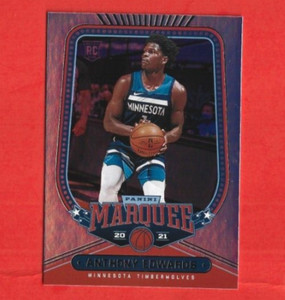 2020-21 Anthony Edwards Chronicles Marquee #254 RC Rookie Timberwolves