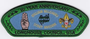 CSP - LONGHOUSE COUNCIL - SA-23 - MUSEUM ANNIVERSARY - 250 MADE - BV $40-$50 - Picture 1 of 1