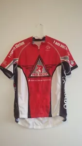 Primal 3/4 zip cycling jersey Red Rider I Ride with Diabetes Colorado L Large - Picture 1 of 10