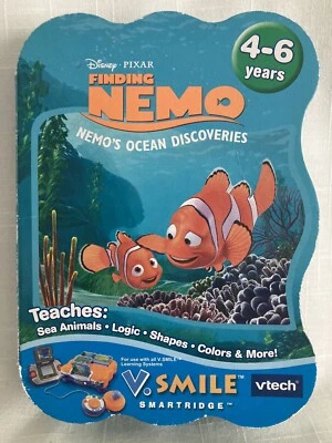 NEW V.Smile Smartridge Finding Nemo Learning Game: Nemo's Ocean Discoveries - Image 1 of 4