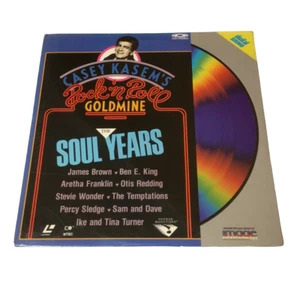 Sealed Casey Kasem’s Soul Years Rock n Roll Goldmine Laserdisc 1988 NOS Vtg 913A - Picture 1 of 2