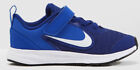 Nike Downshifter 9 Trainers New Kids Uk 10 Sports School Shoes Boxed Blue