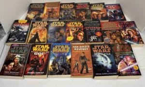 Star Wars Vintage Paperback Novel Lot Of 19 Good Condition - Picture 1 of 24
