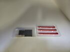 3 RED STYLUS + NEW SCREEN PROTECTOR SET FOR THE NINTENDO 2DS CONSOLE #B9