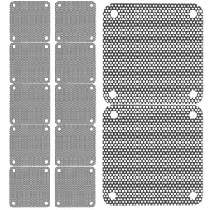 20 PCS Computer Fan Mesh Guard Pvc Dust Screen Dustproof Cover for - Photo 1/12