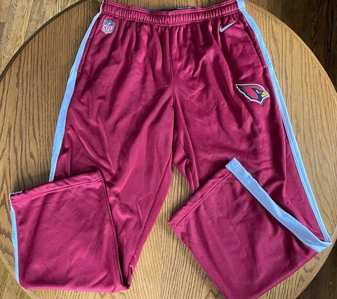 Men's Arizona Cardinals Nike Therma-Fit Team Issued On Field Sweatpants Size XXL Cover