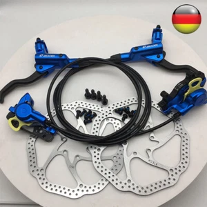Hydraulische Scheiben Bremsen Bremssättel MTB Fahrrad 140/160/180/203mm Rotor DE - Bild 1 von 31