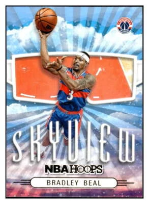 BRADLEY BEAL 2022-23 Panini NBA Hoops Winter Skyview #17 Wizards Basket ID:54649 - Image 1 of 2