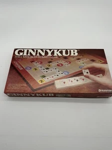 VINTAGE 1983 PRESSMAN GINNYKUB RUMMY BOARD GAME Complete - Picture 1 of 8