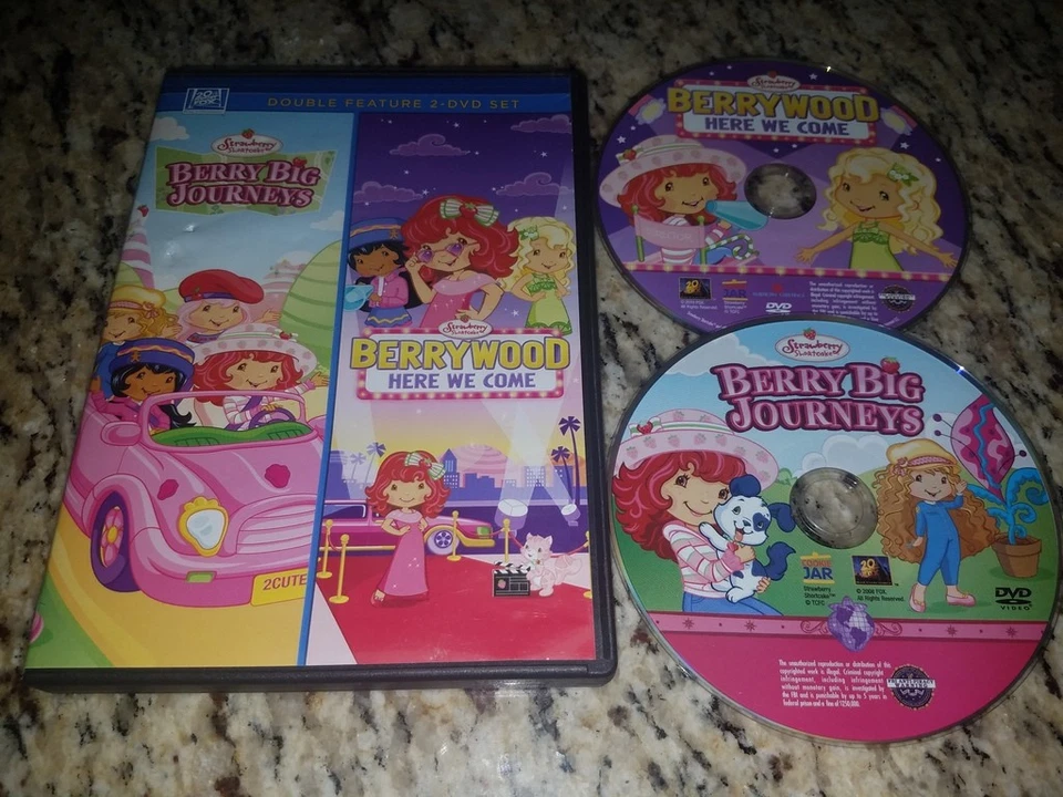 Strawberry Shortcake - Berry Big Journeys/Berrywood Here We Come - Double Feat.. - Image 1 of 1