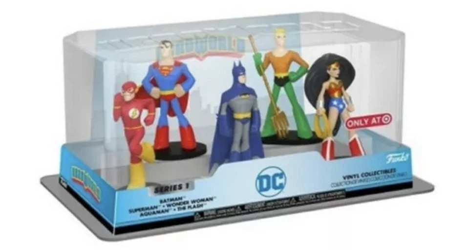Funko DC Heroes Hero World Series 1 Vinyl Collectibles 5 Pack Toy - Image 1 of 1