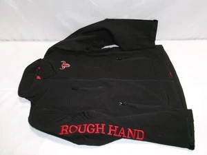 ROUGH HAND Kids Jacket Black/Red Kids Size 12 H806 - Picture 1 of 7