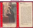 1374 Santino Holy Card Santa S. Rita Sancta Ar 2038