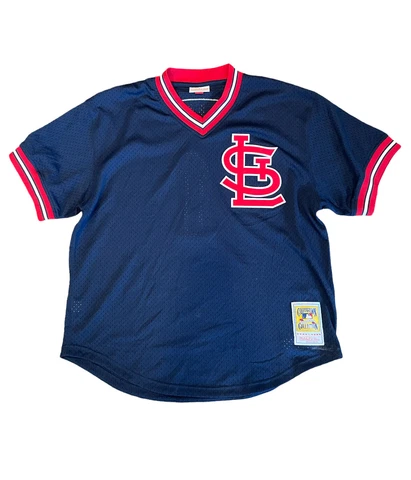 St Louis Cardinals Ozzie Smith Mitchell & Ness Baseball Jersey Size 48 (XL) Used Cover